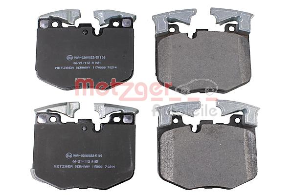 METZGER 1170888 GREENPARTS Bremsbelagsatz, Scheibenbremse